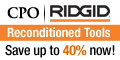 Ridgid CPO Outlet Cash Back Comparison & Rebate Comparison