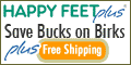 Happy Feet Plus: Shoes, Sandals and Clogs Cash Back Comparison & Rebate Comparison