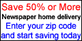 Discounted Newspaper Subscription Cash Back Comparison & Rebate Comparison