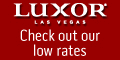 Luxor Las Vegas Cash Back Comparison & Rebate Comparison