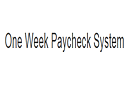 One Week Paycheck Cash Back Comparison & Rebate Comparison
