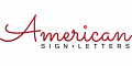 American Sign Letters返现比较与奖励比较